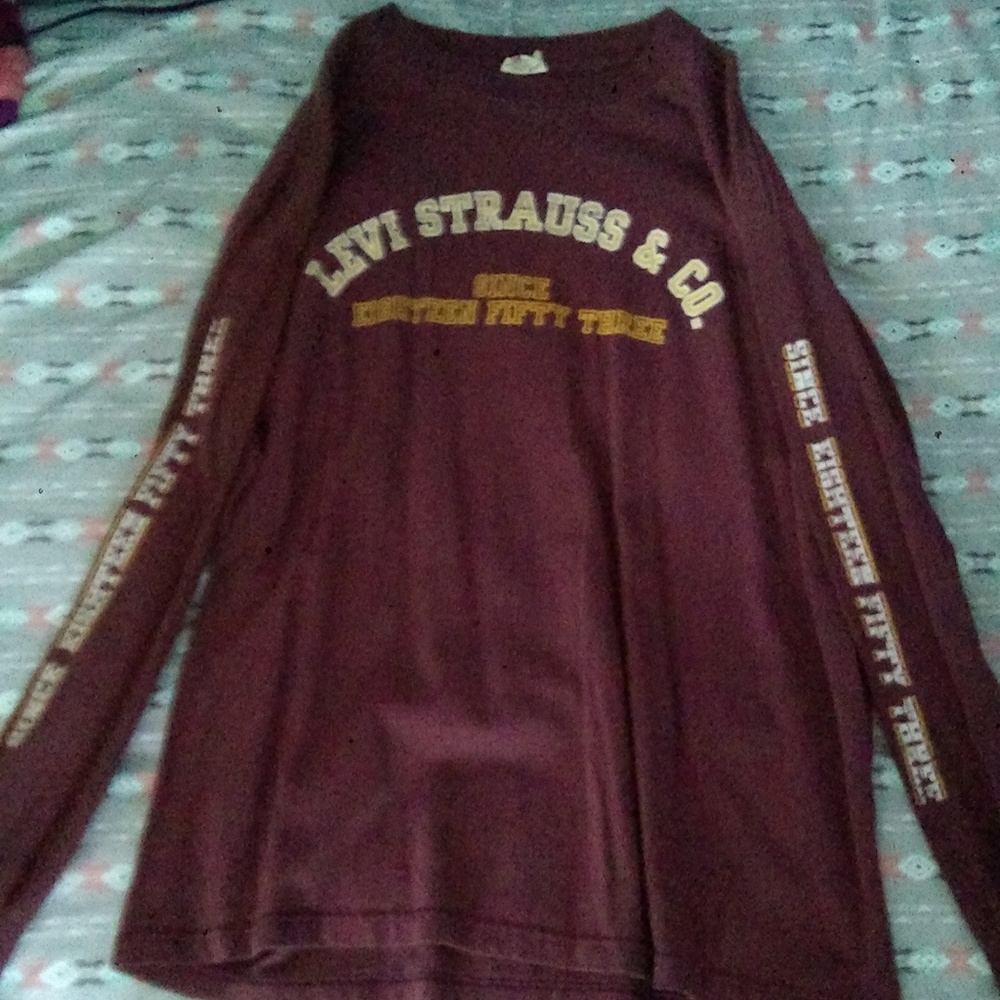 levi and strauss &co longsleeve shirt